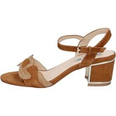 Sandales Emanuélle Vee sandales marron daim beige BY158