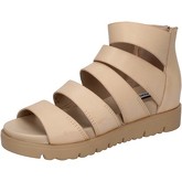 Sandales Francescomilano sandales marron cuir BY56