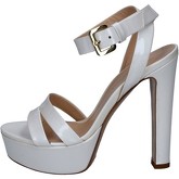 Sandales Mi Amor sandales blanc cuir verni BY162