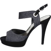 Sandales Sergio Cimadamore sandales noir glitter daim BY134