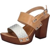 Sandales Made In Italia sandales platino cuir marron BY516