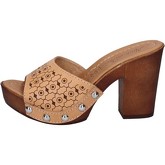 Sandales Made In Italia sandales zoccoli marron cuir BY521