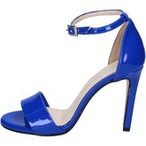 Sandales Olga Rubini sandales bleu cuir verni BY288