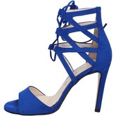 Sandales Olga Rubini sandales bleu daim BY277