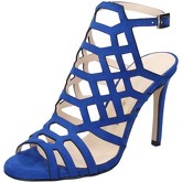 Sandales Olga Rubini sandales bleu daim BY326