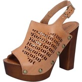 Sandales Olga Rubini sandales marron cuir BY365