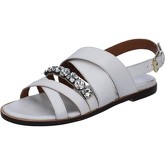 Sandales Shocks sandales blanc cuir BY404