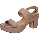 Sandales Shocks sandales beige cuir BY399