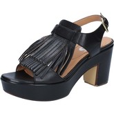 Sandales Shocks sandales noir cuir BY400