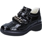 Boots Cesare P. By Paciotti CESARE P. sneakers noir cuir verni BY635