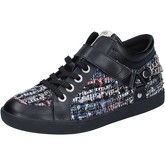 Chaussures Liu Jo sneakers noir cuir textile BY640