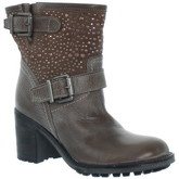 Bottes Meline Bottine en cuir taupe ref_elle35406-inter-taupe-ve