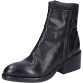 Bottines Moma bottines noir cuir BY661