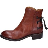 Bottines Moma bottines marron cuir BY664