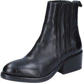 Bottines Moma bottines noir cuir BY675