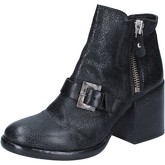 Bottines Moma bottines noir cuir BY627