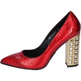 Chaussures escarpins Roberto Botticelli escarpins rouge cuir BY654