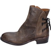 Bottines Moma bottines marron cuir BY905