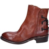 Bottines Moma bottines marron cuir BY949