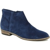 Boots Progetto boots velours bleu