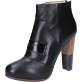 Bottines Qeste bottines noir cuir BY901