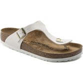 Mules Birkenstock gizeh effet poil