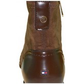 Bottines Tommy Hilfiger Bottines bi-matière Berry marron pour femme