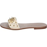 Sandales Eddy Daniele sandales blanc panna cuir clous aw261