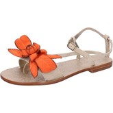 Sandales Eddy Daniele sandales beige daim orange as85