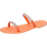 Sandales Eddy Daniele sandales orange daim swarovski ax927