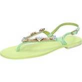 Sandales Eddy Daniele sandales vert clair daim swarovski ax940