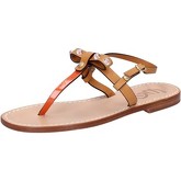 Sandales Eddy Daniele sandales cuoio cuir orange cuir verni ax723