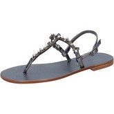 Sandales Eddy Daniele sandales gris foncé cuir swarovski aw25