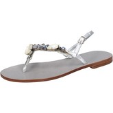 Sandales Eddy Daniele sandales argent cuir swarovski ax872