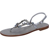 Sandales Eddy Daniele sandales argent cuir swarovski aw63