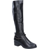 Bottes Braccialini bottes noir cuir BX01