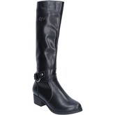 Bottes Braccialini bottes noir cuir BX03