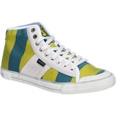 Chaussures Date sneakers vert textile daim BX58