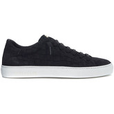 Chaussures Hide jack Basket Essence Croco en suède noir