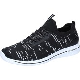 Chaussures Skechers sneakers noir textile blanc BX190