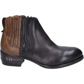 Bottines Moma bottines marron (brun foncé) cuir or BX498