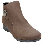 Bottines Hirica Boots Renaud Taupe Fonce