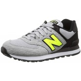 Chaussures New Balance basket WL574WTA Gris Noir Jaune