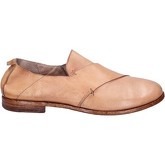 Chaussures Moma slip on beige cuir BT148