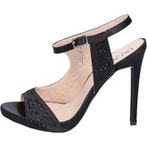 Sandales Liu Jo sandales noir satin strass BT269