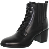 Bottines Geox Bottines en cuir ref_geo44810 Noir