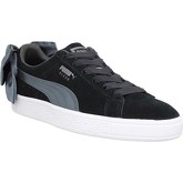 Chaussures Puma Suede Bow velours Femme Black