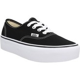 Chaussures Vans Authentic Platform toile Femme Noir