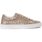 Chaussures Hide jack Basket Essence Stellar en suède tourterelle et or