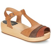 Sandales Swedish hasbeens 90'S-T-STRAP-WEDGE